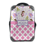 Princess & Diamond Print 15" Hard Shell Backpack (Personalized)