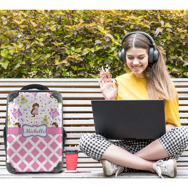 Princess & Diamond Print 15" Backpack - LIFESTYLE