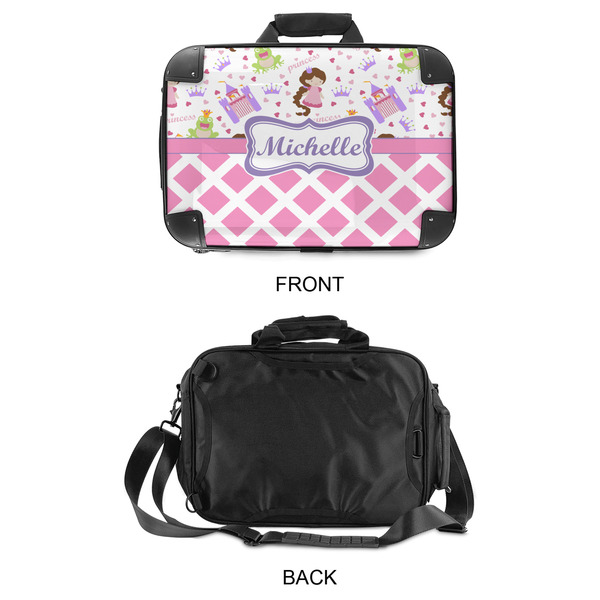 Princess & Diamond Print 15" Hard Shell Briefcase - APPROVAL