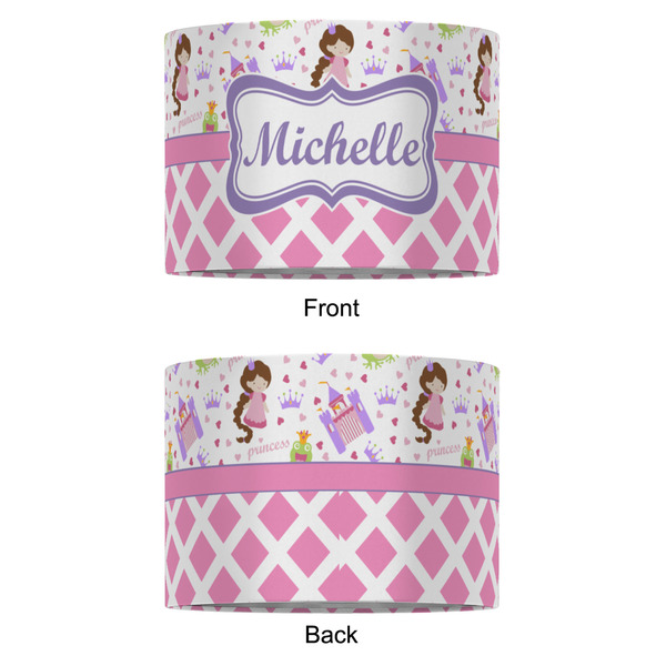 Princess & Diamond Print 16" Drum Lampshade - APPROVAL (Fabric)
