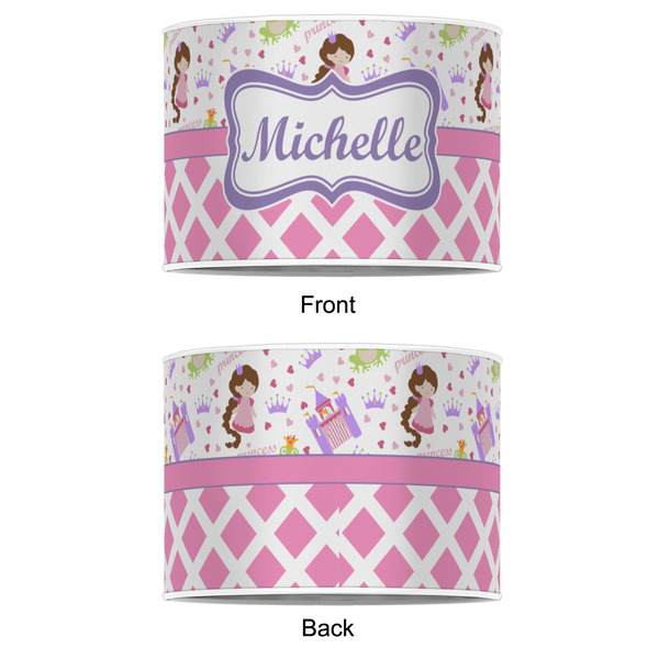 Princess & Diamond Print 16" Drum Lampshade - APPROVAL (Poly Film)