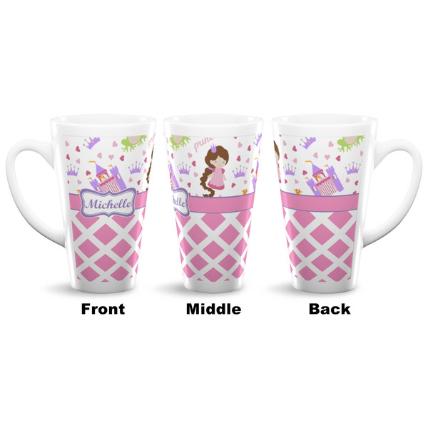 Princess & Diamond Print 16 Oz Latte Mug - Approval