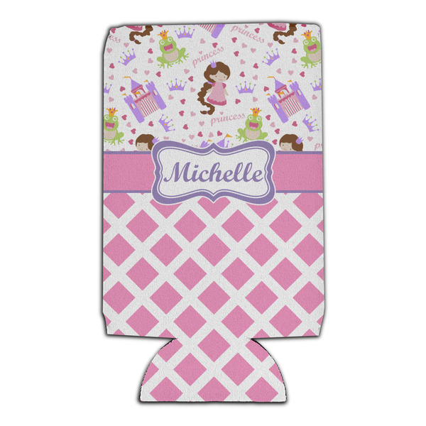 Princess & Diamond Print 16oz Can Sleeve - Set of 4 - FRONT