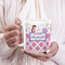 Princess & Diamond Print 20oz Coffee Mug - LIFESTYLE