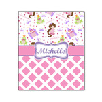 Princess & Diamond Print Wood Print - 20x24 (Personalized)