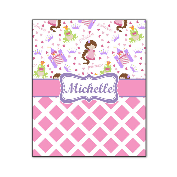 Princess & Diamond Print 20x24 Wood Print - Front View