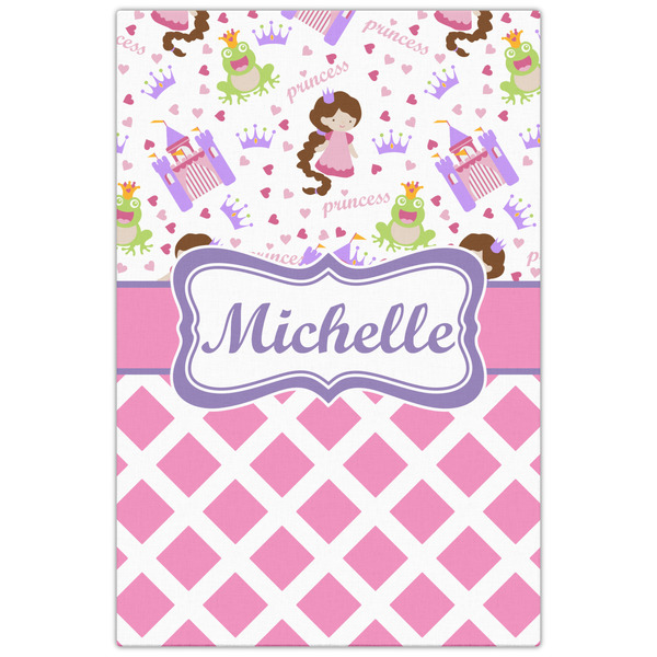 Princess & Diamond Print 20x30 - Canvas Print - Front View