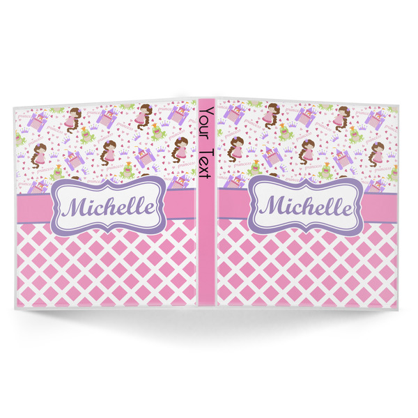 Princess & Diamond Print 3-Ring Binder Approval- 1in