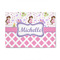 Princess & Diamond Print 4' x 6' Indoor Area Rug (Personalized)