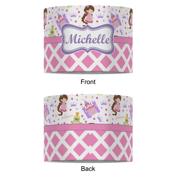 Princess & Diamond Print 8" Drum Lampshade - APPROVAL (Fabric)