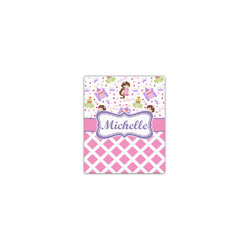 Princess & Diamond Print Canvas Print - 8x10 (Personalized)