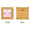 Princess & Diamond Print Bamboo Trivet with 6" Tile - APPROVAL
