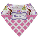 Princess & Diamond Print Bandana Bib (Personalized)