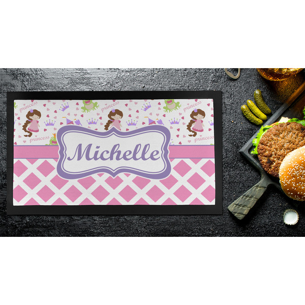 Princess & Diamond Print Bar Mat - Small - LIFESTYLE