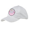 Princess & Diamond Print Baseball Cap - White (Personalized)