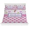 Princess & Diamond Print Comforter Set - King (Personalized)