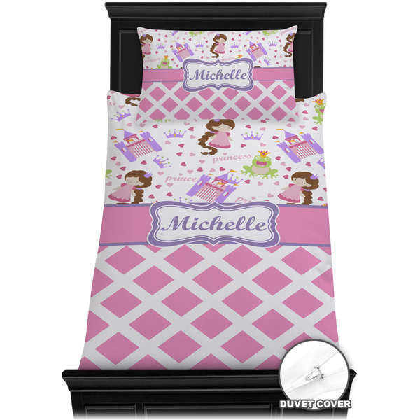 Princess & Diamond Print Bedding Set (TwinXL) - Duvet