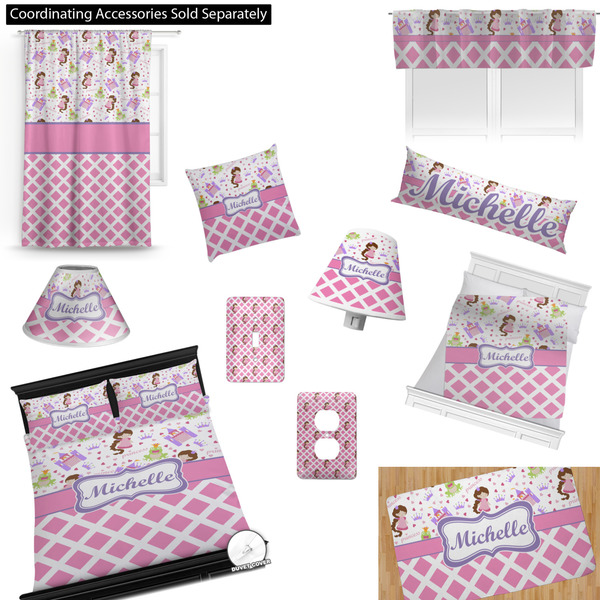 Princess & Diamond Print Bedroom Decor & Accessories2
