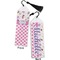 Princess & Diamond Print Bookmark with tassel - Front and Back