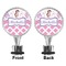 Princess & Diamond Print Bottle Stopper - Front and Back