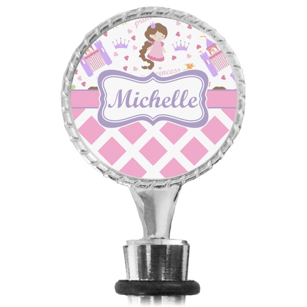 Princess & Diamond Print Bottle Stopper Main View