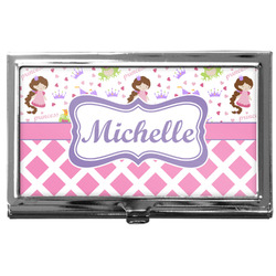 Princess & Diamond Print Business Card Case