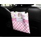 Princess & Diamond Print Car Bag - In Use
