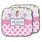 Princess & Diamond Print Car Sun Shade - Two Piece (Personalized)