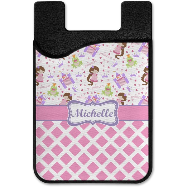 Princess & Diamond Print Cell Phone Credit Card Holder