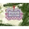 Princess & Diamond Print Christmas Ornament (On Tree)