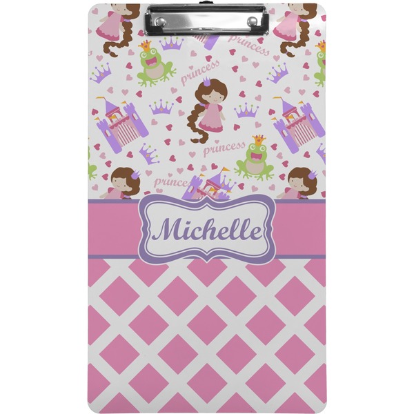 Princess & Diamond Print Clipboard (Legal)
