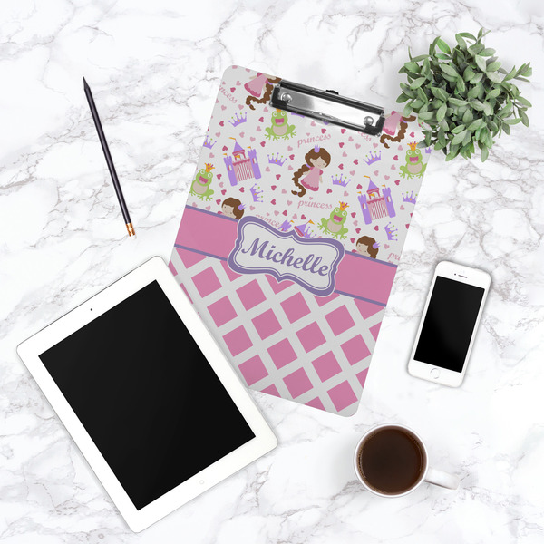 Princess & Diamond Print Clipboard - Lifestyle Photo