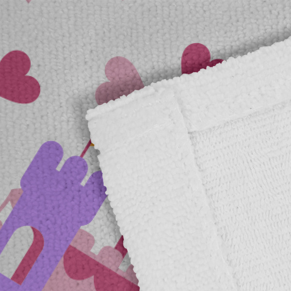 Princess & Diamond Print Close up of Fabric