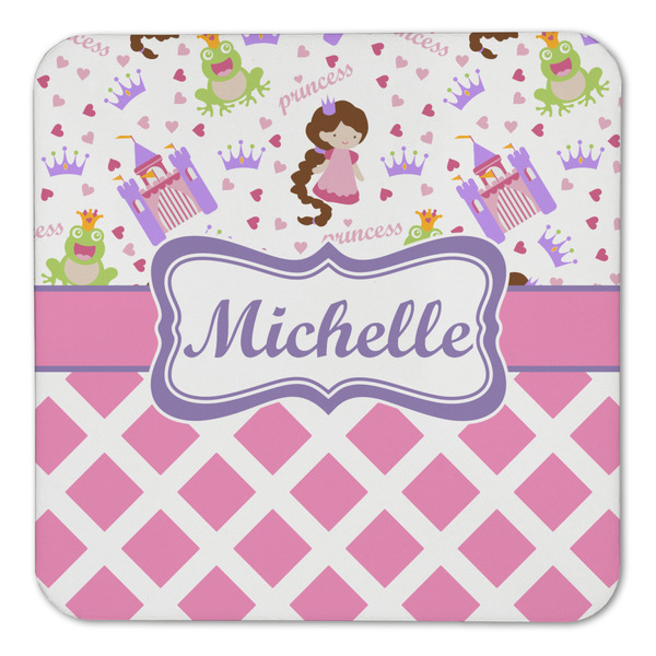 Princess & Diamond Print Coaster Set - FRONT (one)