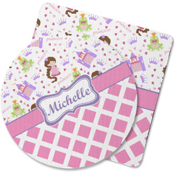 Princess & Diamond Print Rubber Backed Coaster (Personalized)