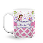 Princess & Diamond Print Coffee Mug (Personalized)