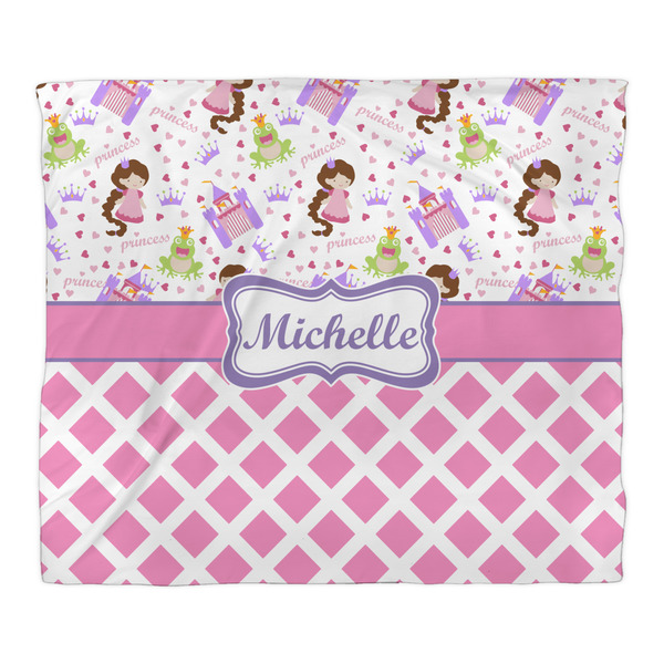 Princess & Diamond Print Comforter - King - Front