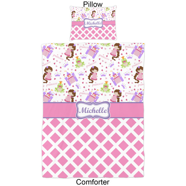 Princess & Diamond Print Comforter Set - Twin - Approval