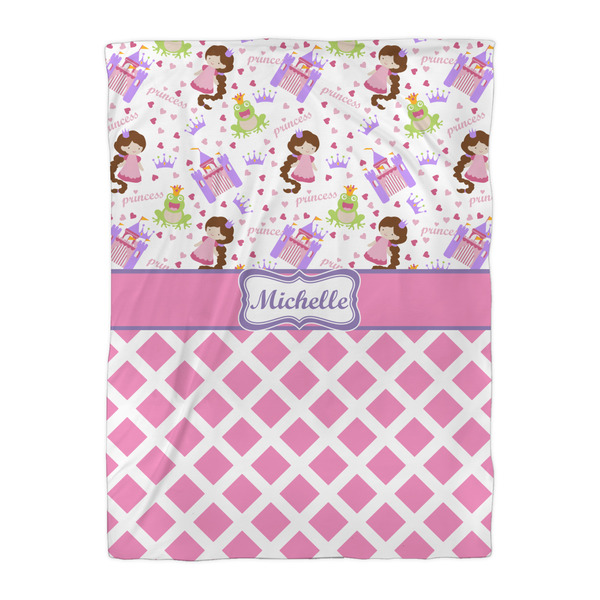 Princess & Diamond Print Comforter - Twin XL - Front