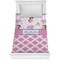 Princess & Diamond Print Comforter - Twin (Personalized)