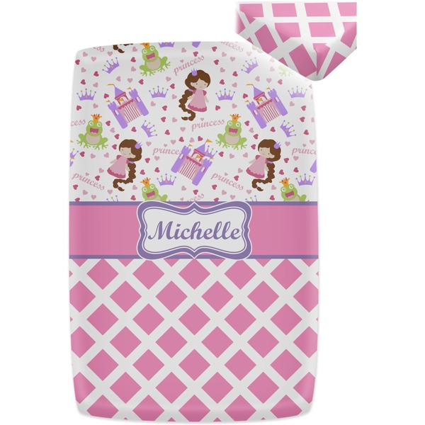 Princess & Diamond Print Crib Fitted Sheet - Apvl