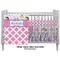 Princess & Diamond Print Crib - Profile Sold Seperately