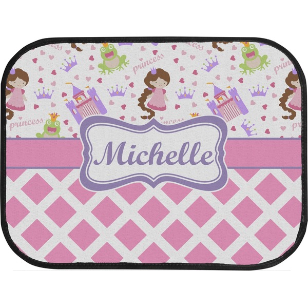 Princess & Diamond Print Custom Car Floor Mats (Back Seat)