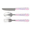 Princess & Diamond Print Cutlery Set (Personalized)