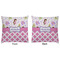 Princess & Diamond Print Decorative Pillow Case - Approval