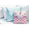 Princess & Diamond Print Decorative Pillow Case - LIFESTYLE 2