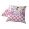 Princess & Diamond Print Decorative Pillow Case - TWO