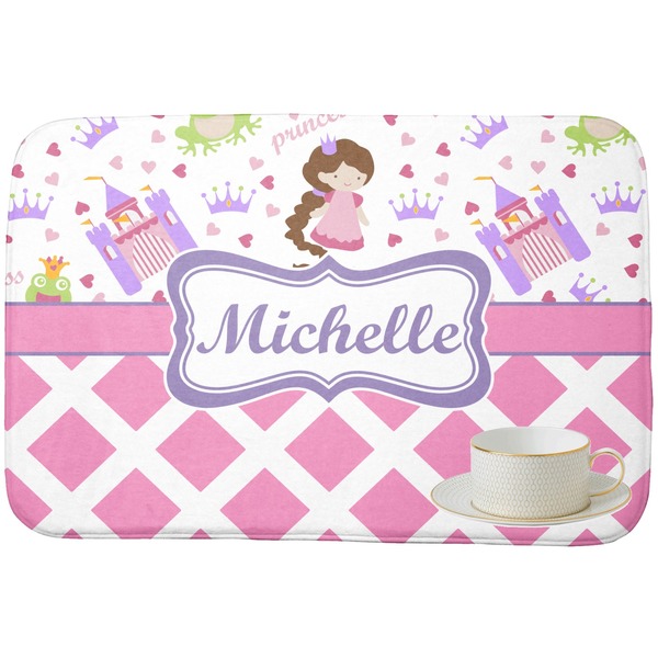 Princess & Diamond Print Dish Drying Mat