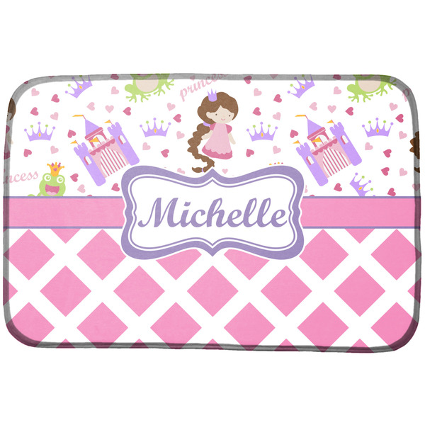 Custom Princess & Diamond Print Dish Drying Mat (Personalized)