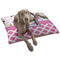 Princess & Diamond Print Dog Bed - Large LIFESTYLE